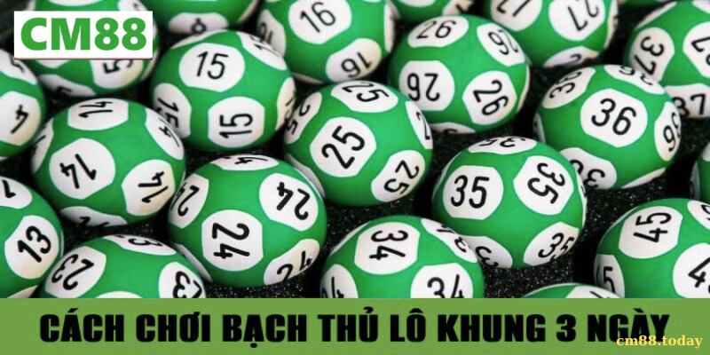 Cách chọn số khi Nuôi bạch thủ lô khung 3 ngày